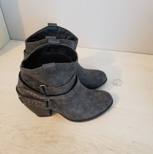 Grey booties